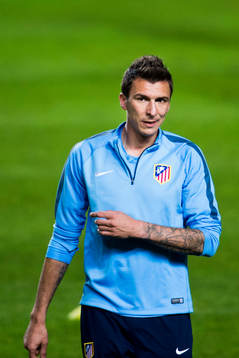 Atletico Madrids Mario Mandzukic