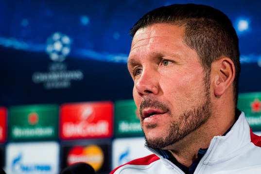 Atletico Madrids tränare Diego Simeone