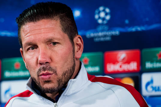 Atletico Madrids tränare Diego Simeone