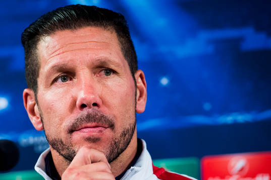 Atletico Madrids tränare Diego Simeone