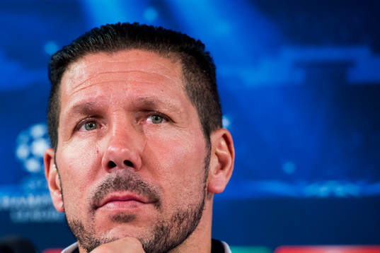 Atletico Madrids tränare Diego Simeone