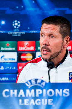 Atletico Madrids tränare Diego Simeone