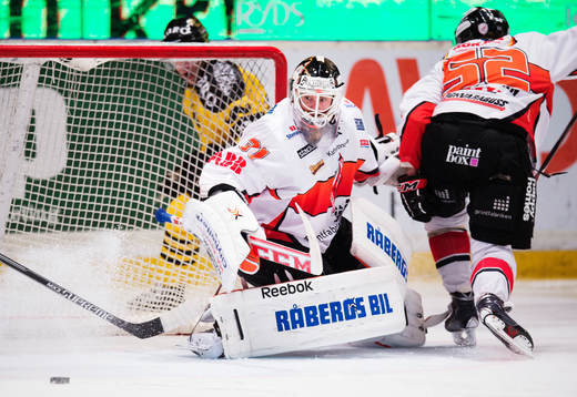 Karlskronas målvakt Patrick Galbraith