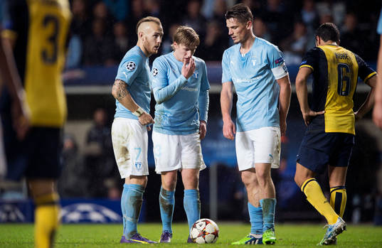 s Magnus Eriksson, Emil Forsberg och Markus Rosenberg