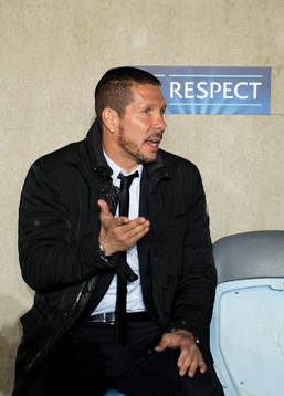 Atletico Madrids tränare Diego Simeone