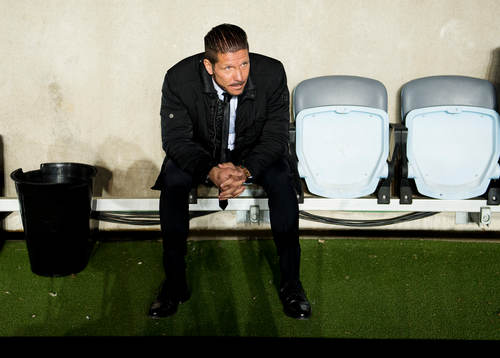 Atletico Madrids tränare Diego Simeone