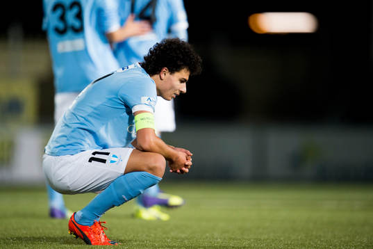 Malmö FFs Deniz Hummet deppar