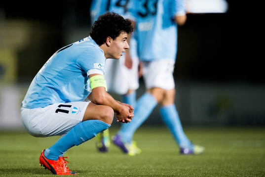 Malmö FFs Deniz Hummet deppar