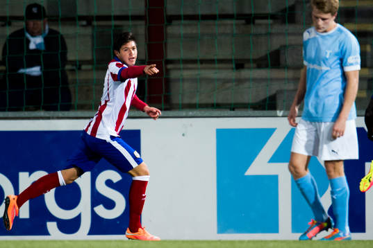 Atlético Madrids Amath Ndiaye Diedhiou jublar
