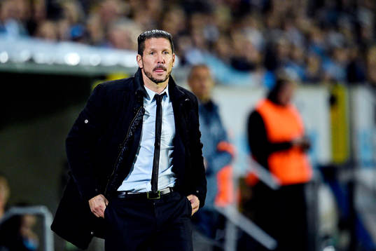 Atletico Madrids tränare Diego Simeone