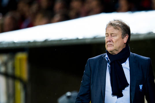 s tränare Åge Hareide deppar