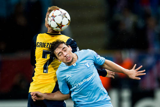 s Ricardo Ferreira Da Silva i nickduell med Atletico