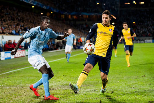 s Enock Kofi Adu och Atletico Madrids Koke