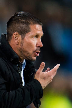 Atletico Madrids tränare Diego Simeone