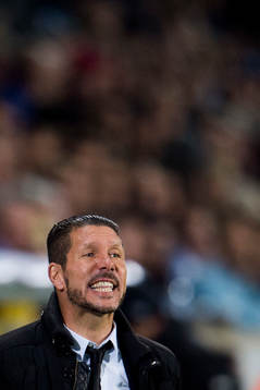 Atletico Madrids tränare Diego Simeone