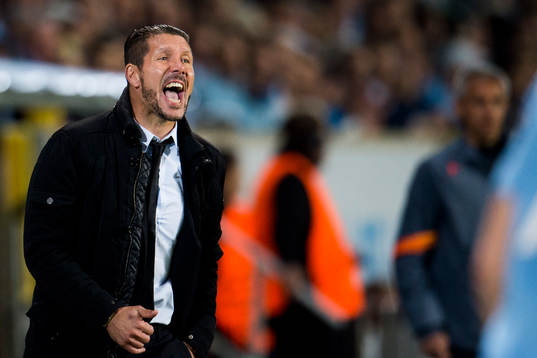 Atletico Madrids tränare Diego Simeone