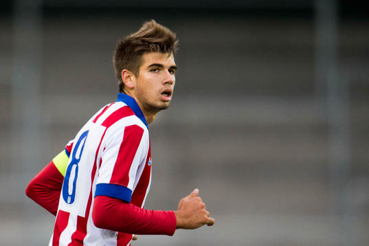 Atlético Madrids Andres Garcia Mohedano