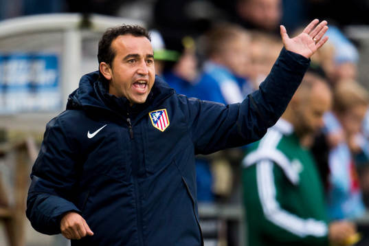 Atlético Madrids tränare Armando De La Morena