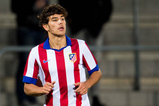 Atlético Madrids Fracois Hernandez Theo Bernard