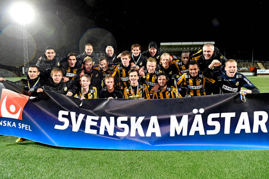 Bläddra bland fler bilder av Fotboll, U21, SM-final, Häcken - Mjällby