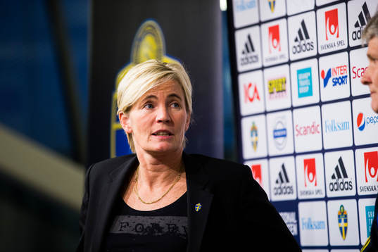 Sveriges assisterande förbundskapten Lilie Persson