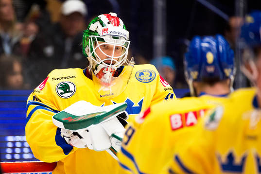 Sveriges målvakt Anders Nilsson