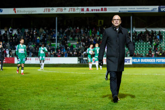 Ljungskiles tränare Tor-Arne Fredheim lämnar planen