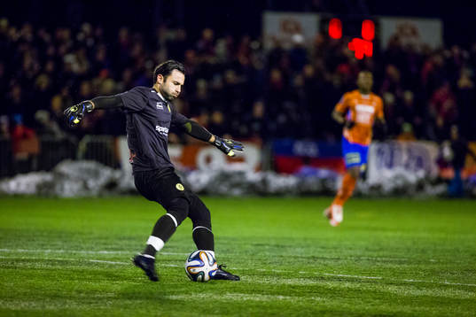 Frejs målvakt Marko Atanackovic