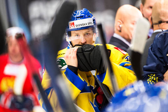 Sveriges Linus Klasen funderar straffteknik före