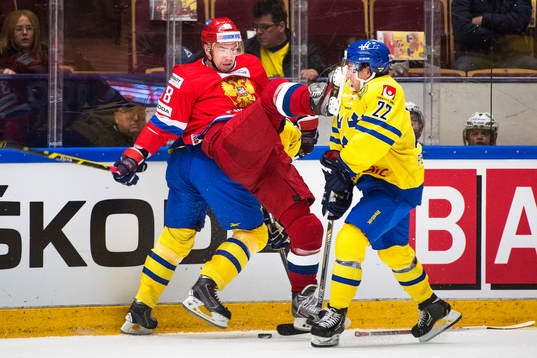 Rysslands Ilya Zubov sparkar nästan Sveriges Andre