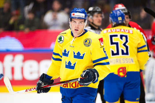 Sveriges Patrik Hersley deppar