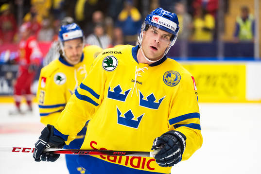 Sveriges Patrik Hersley deppar