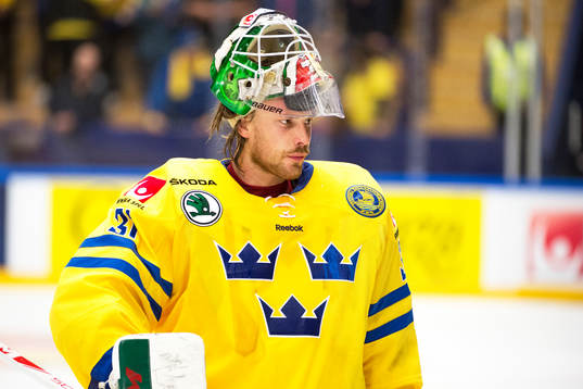 Sveriges målvakt Anders Nilsson
