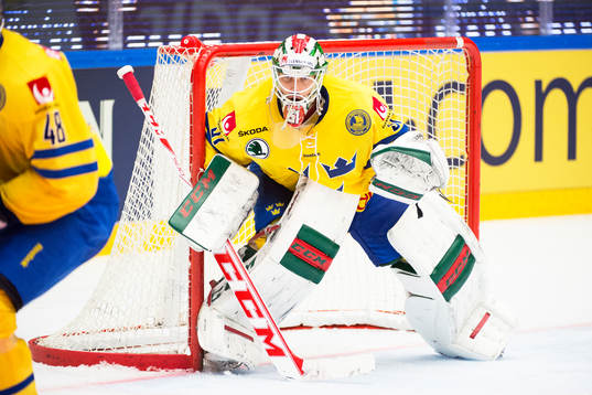 Sveriges målvakt Anders Nilsson