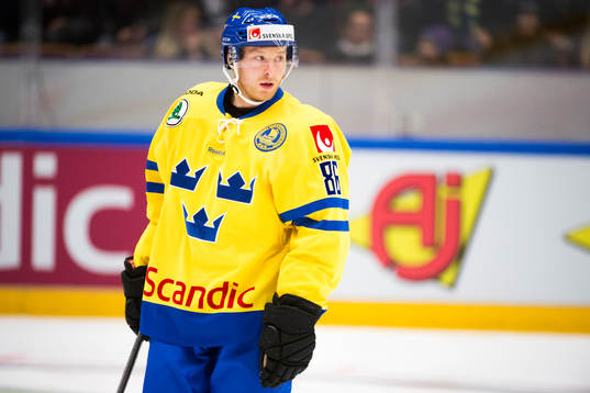 Sveriges Linus Klasen deppar
