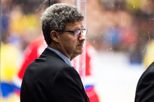 Sveriges Team manager Putte Köhler