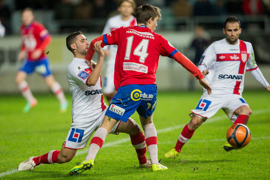 Assyriskas David Durmaz och Örgrytes Daniel Paulson