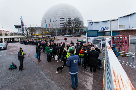 Hammarbys supportrar får tillfälle att plocka med sig