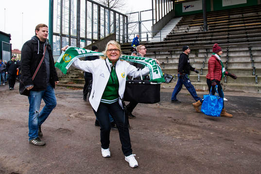 Hammarbys supportrar får tillfälle att plocka med sig