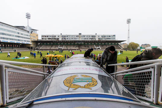 Hammarbys supportrar får tillfälle att plocka med sig