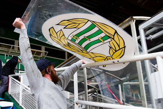 Hammarbys supportrar får tillfälle att plocka med sig