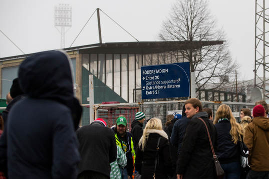 Hammarbys supportrar får tillfälle att plocka med sig