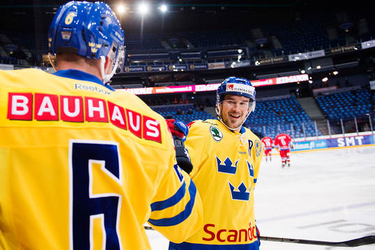 Sveriges Jimmie Ericsson jublar