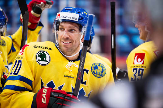 Sveriges Joel Lundqvist jublar