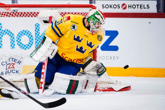 Sveriges målvakt Anders Nilsson