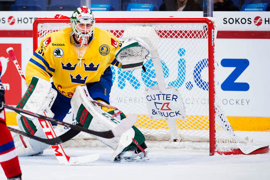 Sveriges målvakt Anders Nilsson