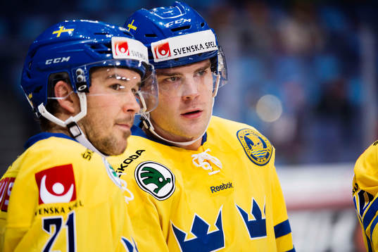 Sveriges Jimmie Ericsson och Patrik Hersley
