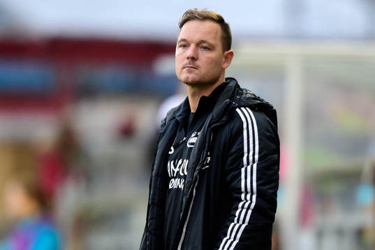 Fortuna Hjørrings tränare Brian Sørensen