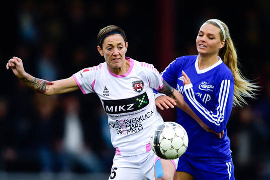 Bläddra bland fler bilder av Fotboll, Dam, Champions League, Åttondelsfinal, Rosengård - Fortuna Hjørring