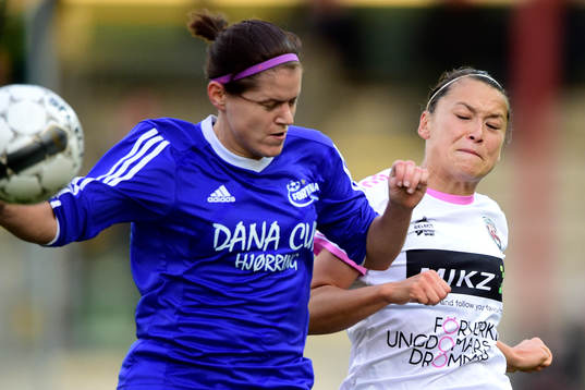 Fortuna Mette Jensen i nickduell med Rosengårds Alexandra